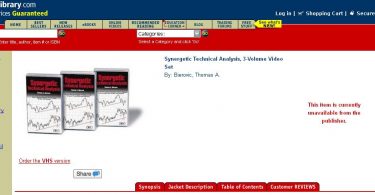 [Download] Synergetic Technical Analysis with Thomas A. Bierovic