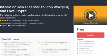 Bitcoin or How I Learned to Stop Worrying and Love Crypto