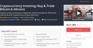 Cryptocurrency Investing Buy & Trade Bitcoin & Altcoins