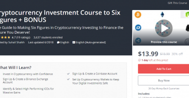 Cryptocurrency Investment Course to Six Figures + BONUS