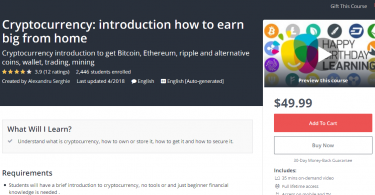 Cryptocurrency introduction how to earn big from home
