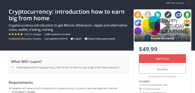Cryptocurrency introduction how to earn big from home