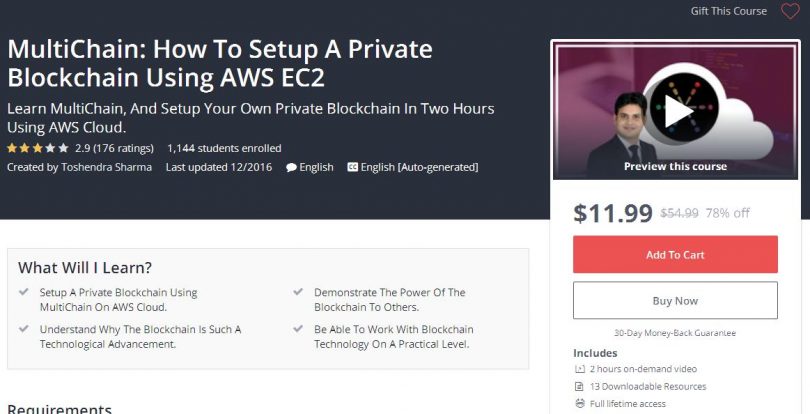 MultiChain How To Setup A Private Blockchain Using AWS EC2
