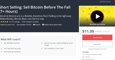 Short Selling Sell Bitcoin Before The Fall (7+ Hours)