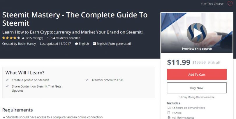 Steemit Mastery - The Complete Guide To Steemit