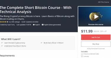 The Complete Short Bitcoin Course - With Technical Analysis
