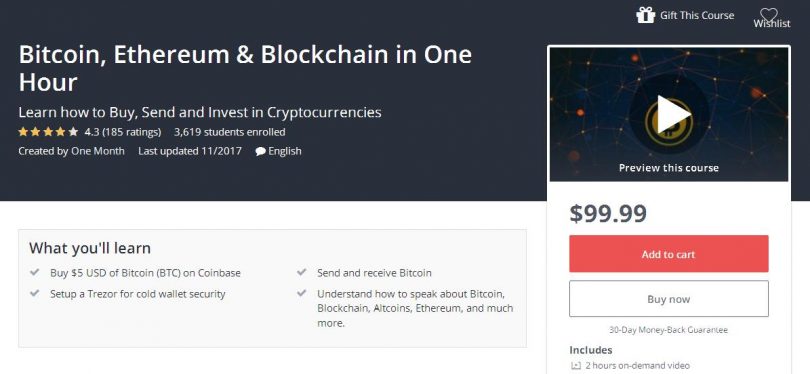 [Download] Bitcoin, Ethereum & Blockchain in One Hour
