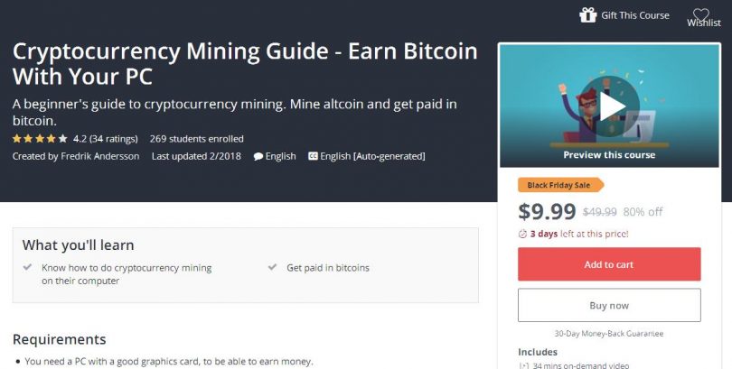 [Download] Cryptocurrency Mining Guide - Earn Bitcoin With Your PC