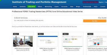 Professional FOREX Trading Masterclass (PFTM) Core Online Educational Video Series