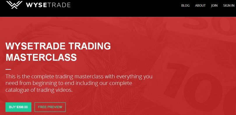 Download WyseTrade Trading Masterclass Course
