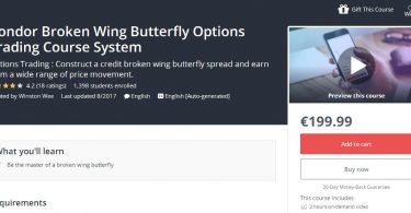 [Download] Condor Broken Wing Butterfly Options Trading Course System