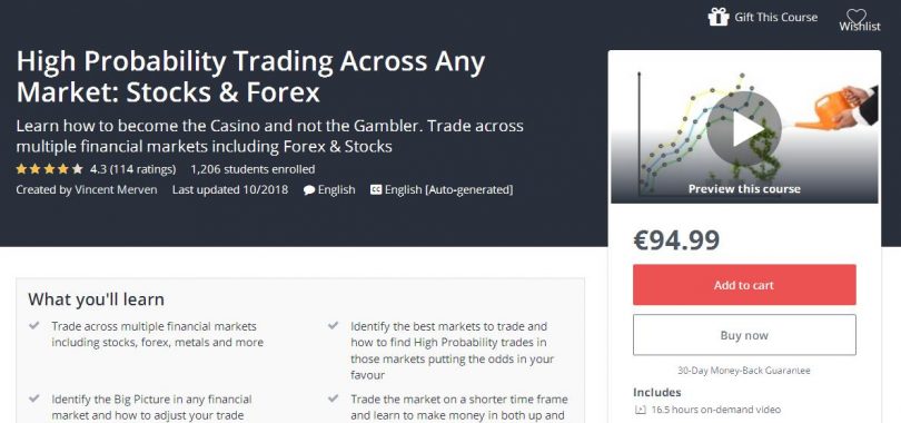 [Download] High Probability Trading Across Any Market Stocks & Forex
