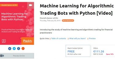Download Machine Learning for Algorithmic Trading Bots with Python