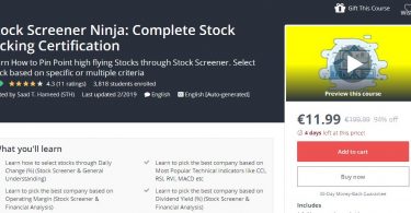 Download Stock Screener Ninja Complete Stock Picking Certification