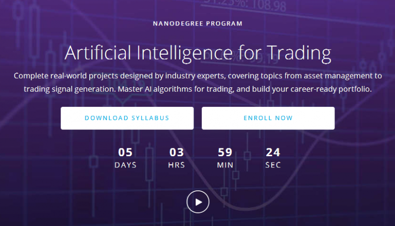 [Download] Udacity - Artificial Intelligence for Trading nd880 v1.0.0