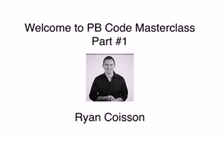 The PB Code Masterclass - Stock Options Trading Course - Ryan Coisson
