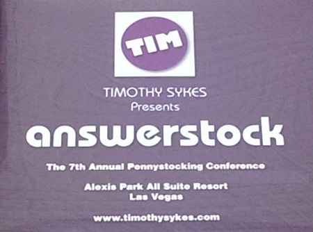 Timothy Sykes - AnswerStock (8 DVDs)