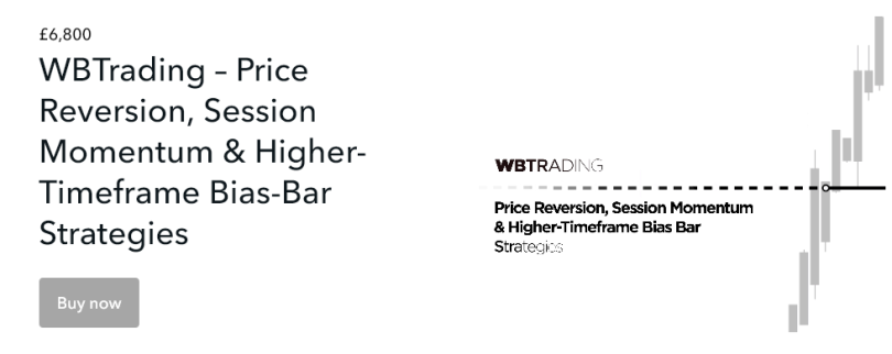 WBTrading – Price Reversion, Session Momentum Higher-Timeframe Bias-Bar Strategies